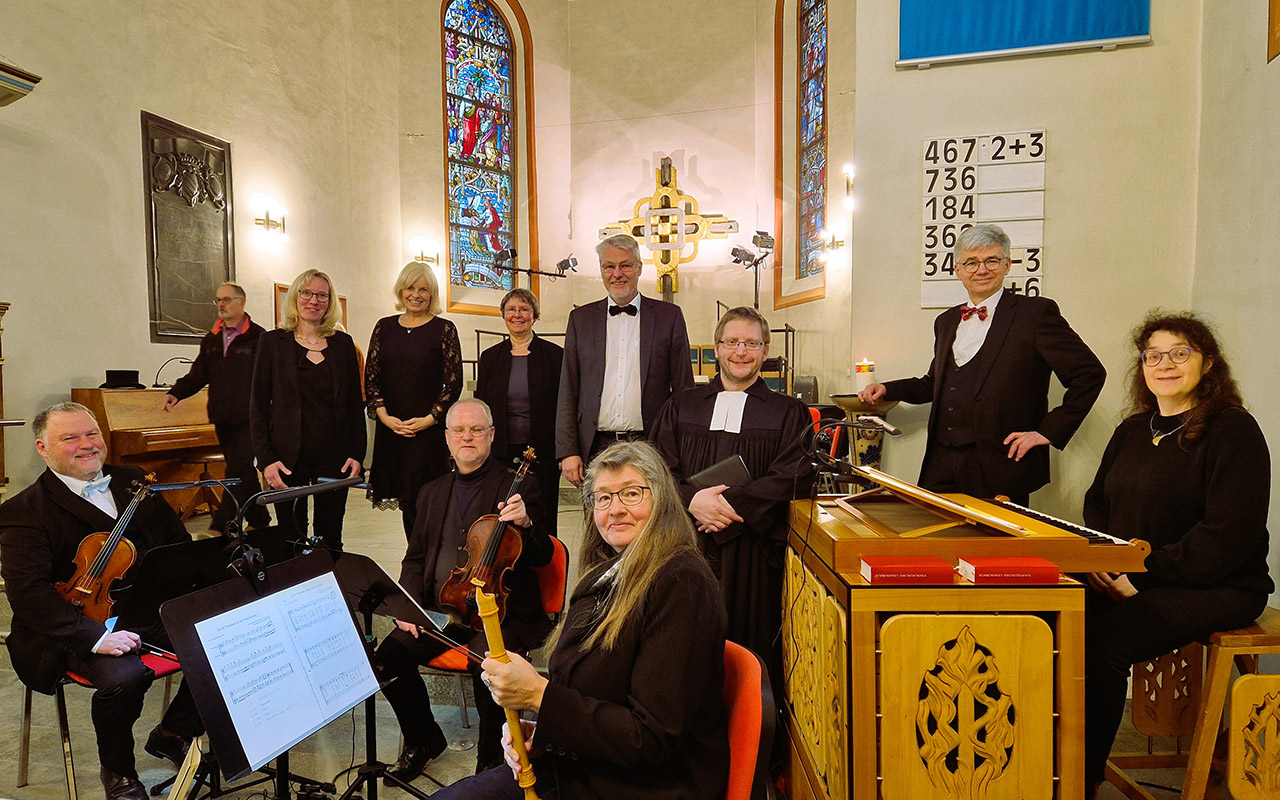 Cappella Taboris trat in der Musikkirche auf. (Foto: Jens Schawaller)