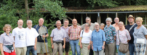 Mitglieder des Stadtrates und deren Partnerinnen und Partner erkundeten interessiert die Flchen des b-05. (Foto: Stadt Montabaur) 