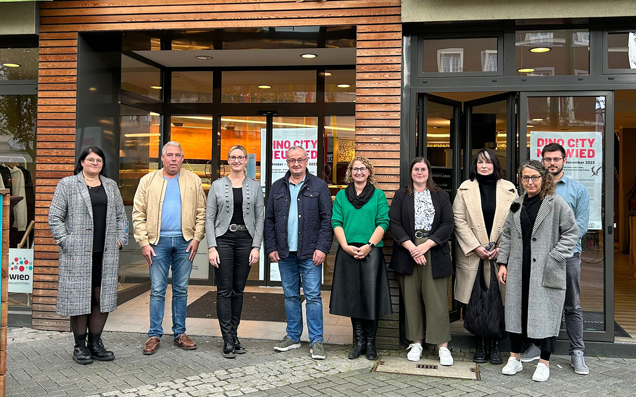 Beim "Netzwerktreffen Wirtschaft" im neuen Innenstadtlabor ging es um die Abstimmung der Themen fr das kommende Jahr. (Foto: Klara Nassen)
