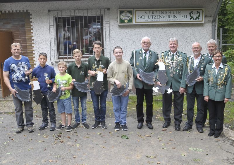 Schtzenknig von Hundsangen ausgeschossen