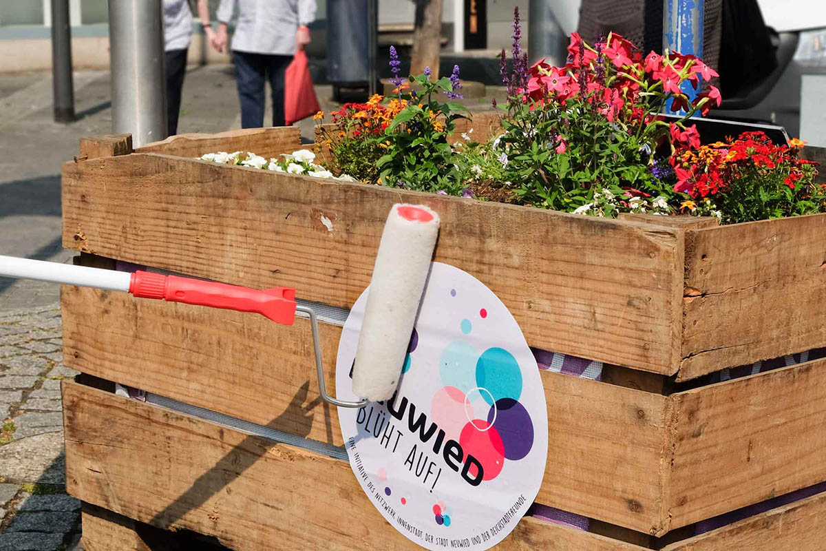 Der Sommer bringt Freude in die Innenstadt Neuwied