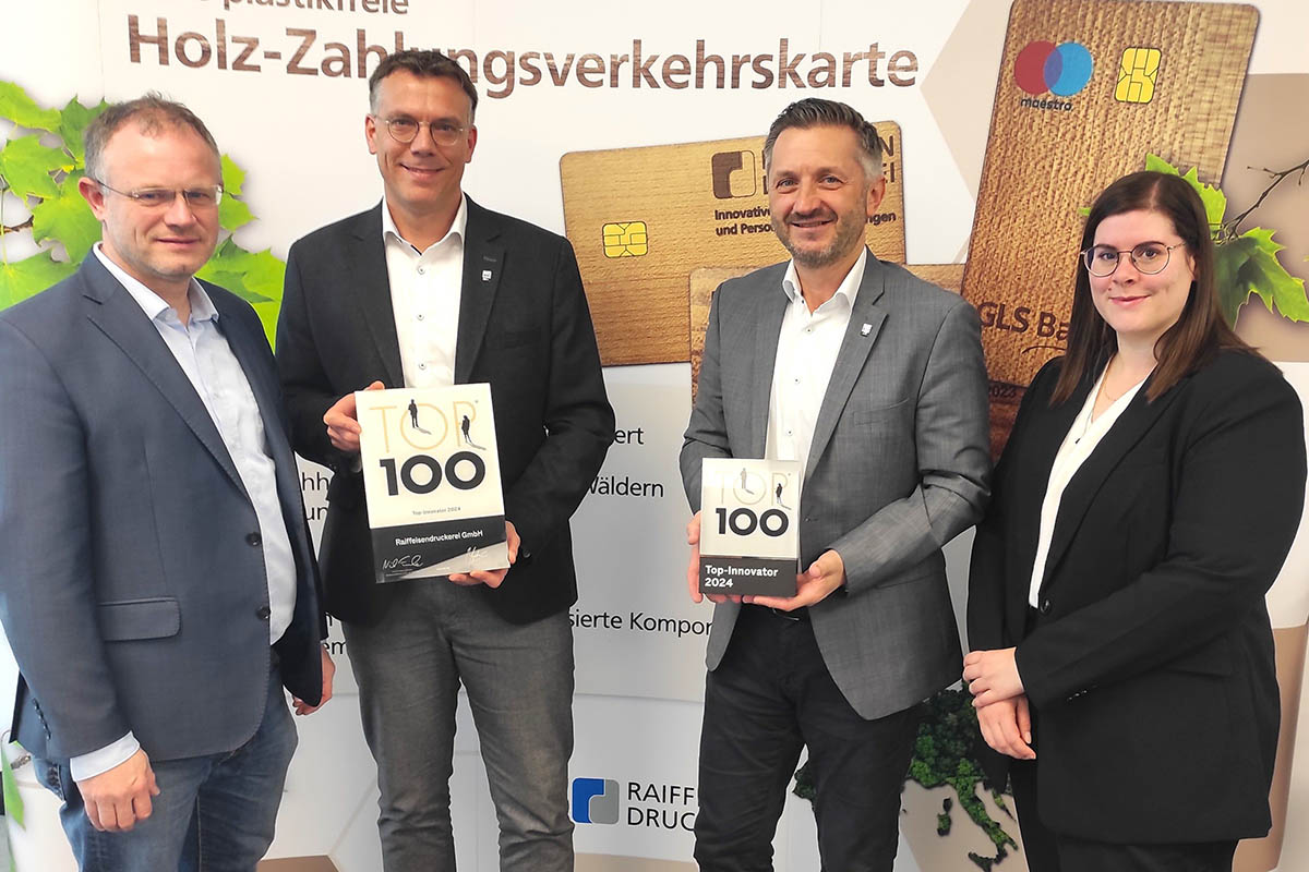 Raiffeisendruckerei Neuwied mit Top100-Siegel ausgezeichnet