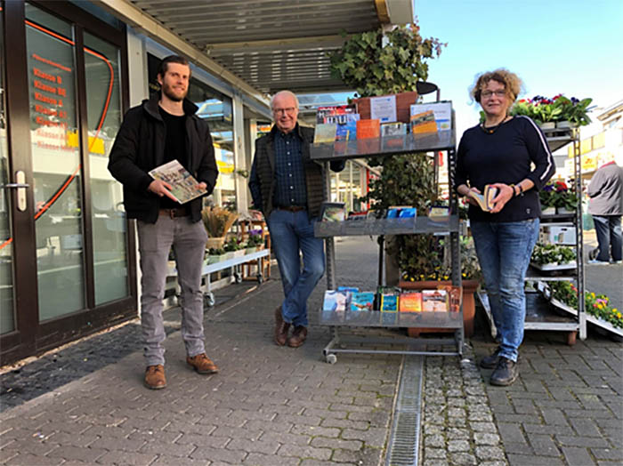 Von links: Quartiersmanager Mario Seitz, Hans-Jrgen Schmitt, Andrea Reiprich. Foto: privat