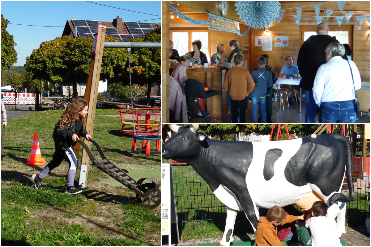 Gro und Klein kamen beim Oktoberfest in Stockhausen auf ihre Kosten. (Fotos: Bung-Bruns/Achim Bruns)