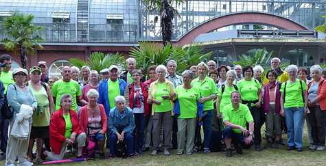 Wandertour im Odenwald mit Besuch im Palmengarten