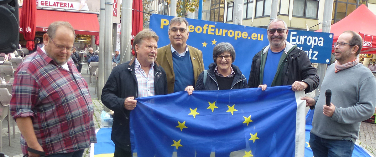 Pulse of Europe demonstrierte auf dem Luisenplatz. (Foto: Pulse of Europe)