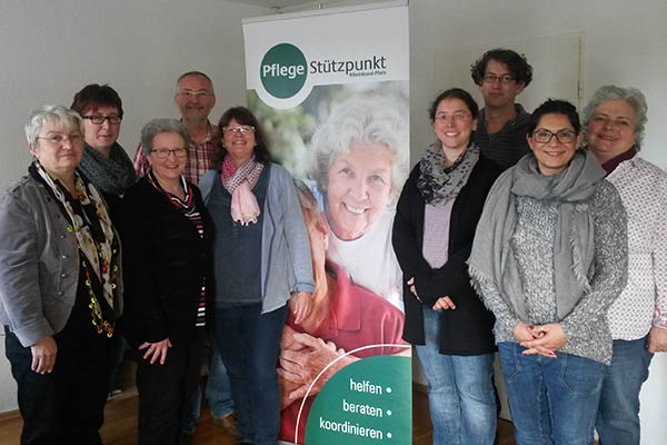 Von links: Doris Eyl-Mller, Bettina Hcker, Gerhild Schranz, Achim Krokowski, Ursula Mller, Sandra Mette, Jens Arbeiter, Ilhana Rascic-Durdzic, Doris Flick. Foto: Kreisverwaltung