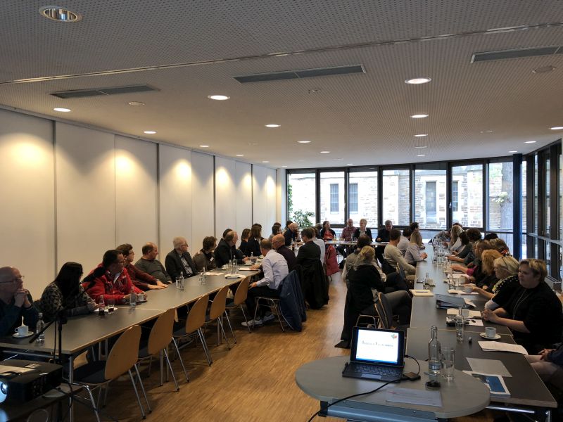 Die Teilnehmer und Teilnehmerinnen der diesjhrigen Regionalen Pflegekonferenz im Caf Auszeit in Neuwied. Foto: privat