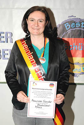 Maureen Sander ist beste Pflegeschlerin in Rheinland-Pfalz. Foto: VIACTIV, Detlef Schwuchow