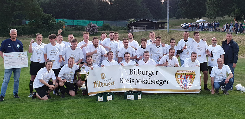 SG Meudt-Berod holt sich den Bitburger Kreispokal-Titel gegen SG Bitzen/Siegtal