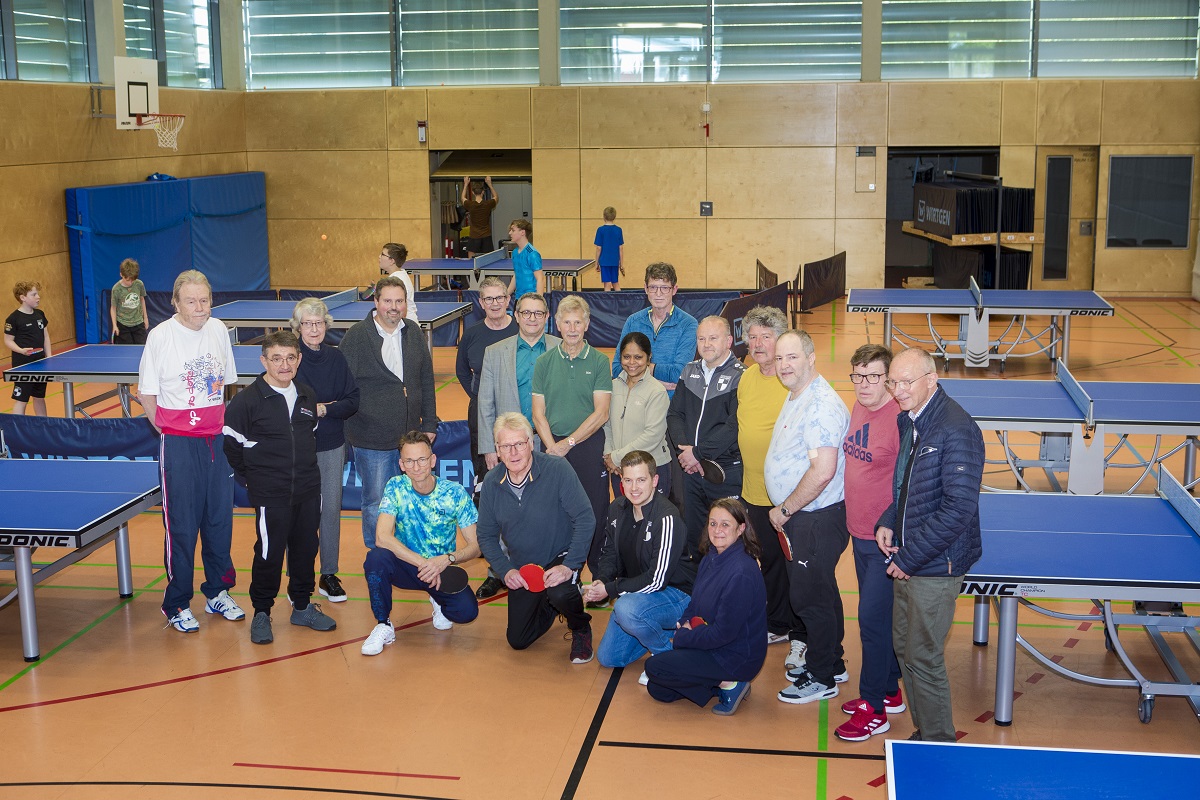 Die "PingPongParkinson"-Gruppe wird in Windhagen sehr gut angenommen. (Foto: Gregor Schfer)