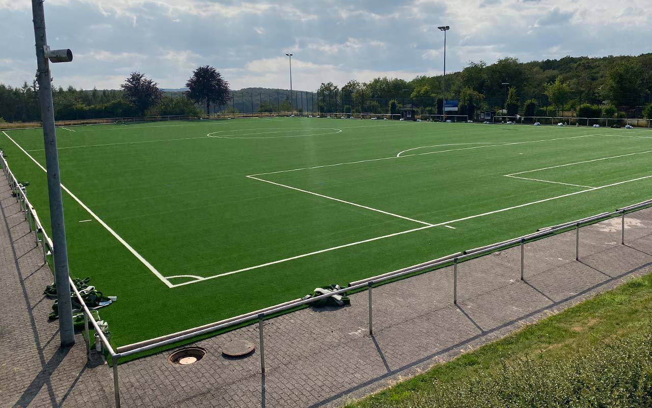 Der Sportplatz wird am 19. August eingeweiht. (Foto: Ortsgemeinde Pracht)