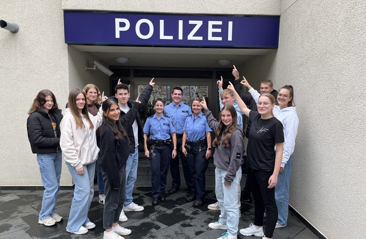 Erfolgreiches Schlerpraktikum bei der Polizeiinspektion Betzdorf