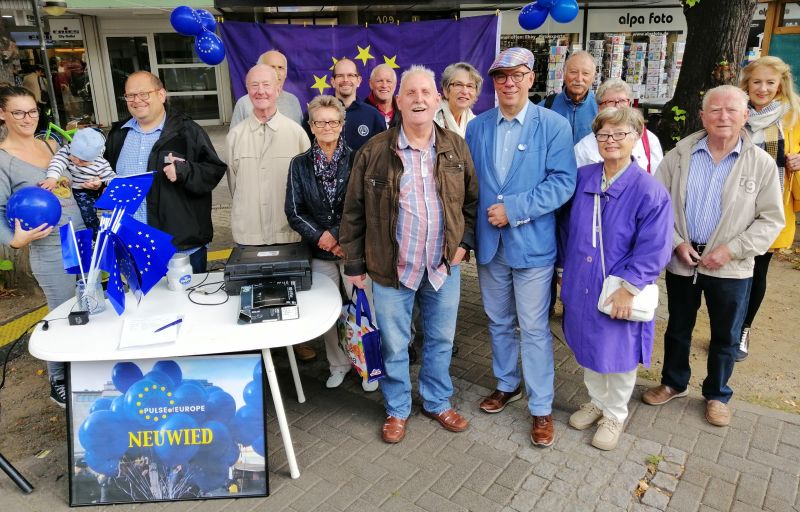 Pulse of Europe Neuwied informierte ber Klimapolitik