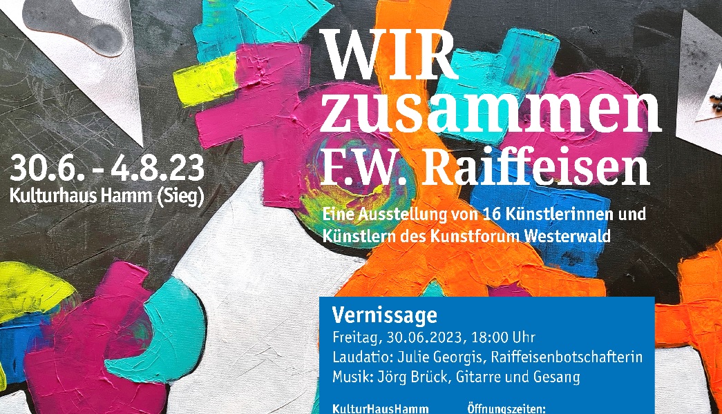 Kunstausstellung zur Raiffeisenwoche