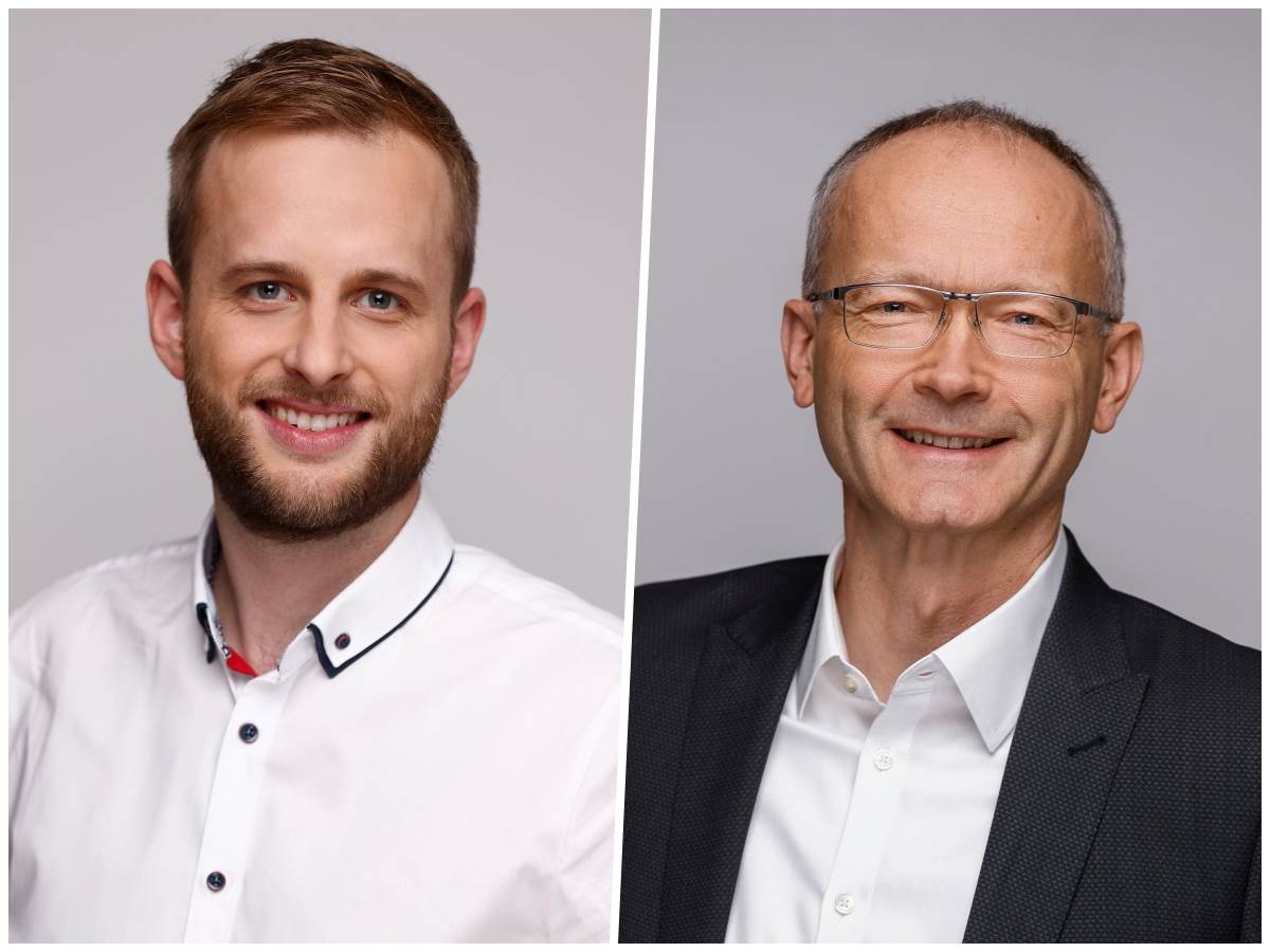 Matthias Reuber hat den wirtschafts- und verkehrspolitische Sprecher der CDU-Landtagsfraktion Martin (rechts) zu einer Diskussionsrunde eingeladen. (Fotos: CDU)