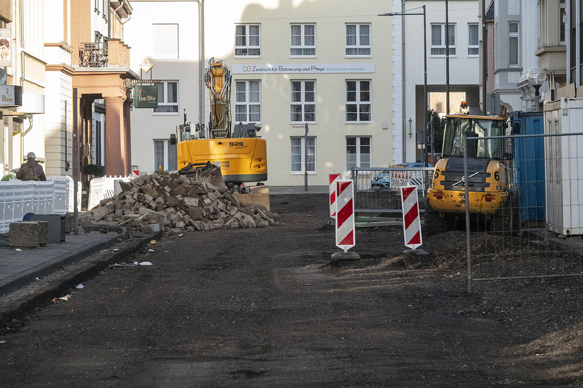 Blick in die Schlossstrae (Foto: woti)