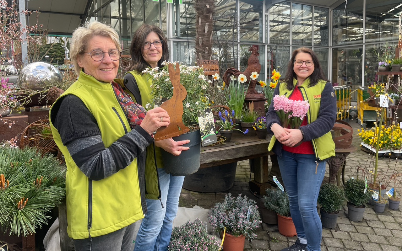 Frhlingserwachen auf dem Pflanzenhof Schrg in Wissen