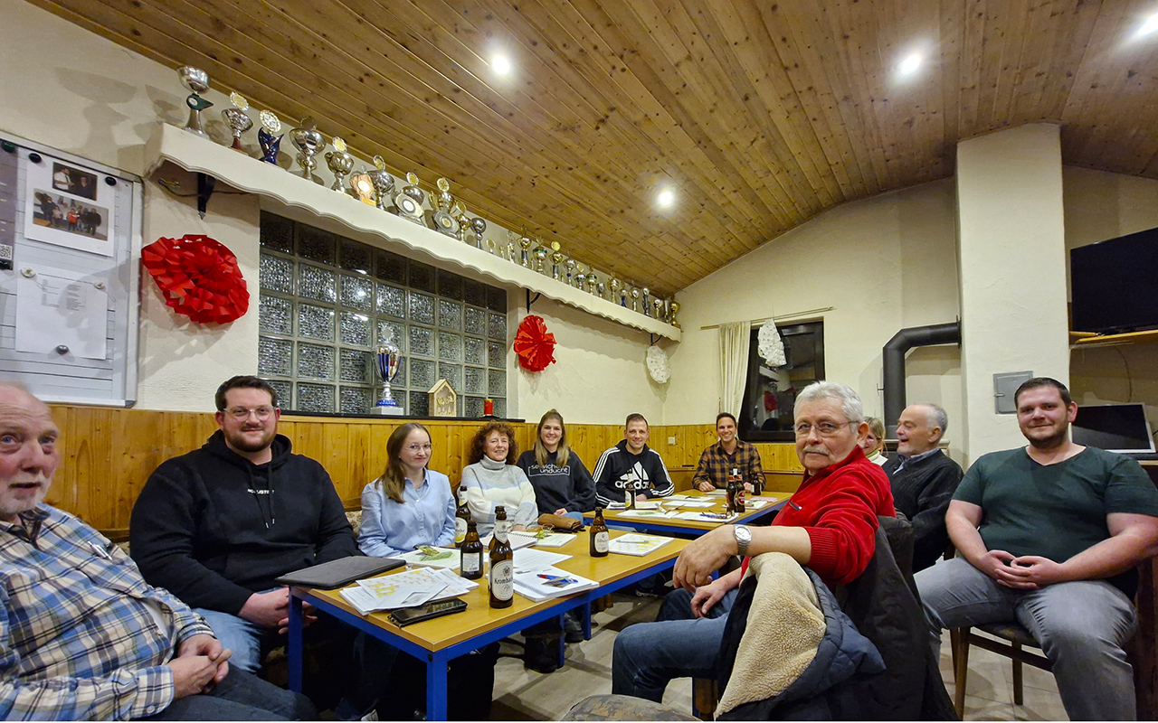 Die Ehrenamtlichen trafen sich im Backes der Schtzenbruderschaft. (Foto: Gemeinde Selbach)