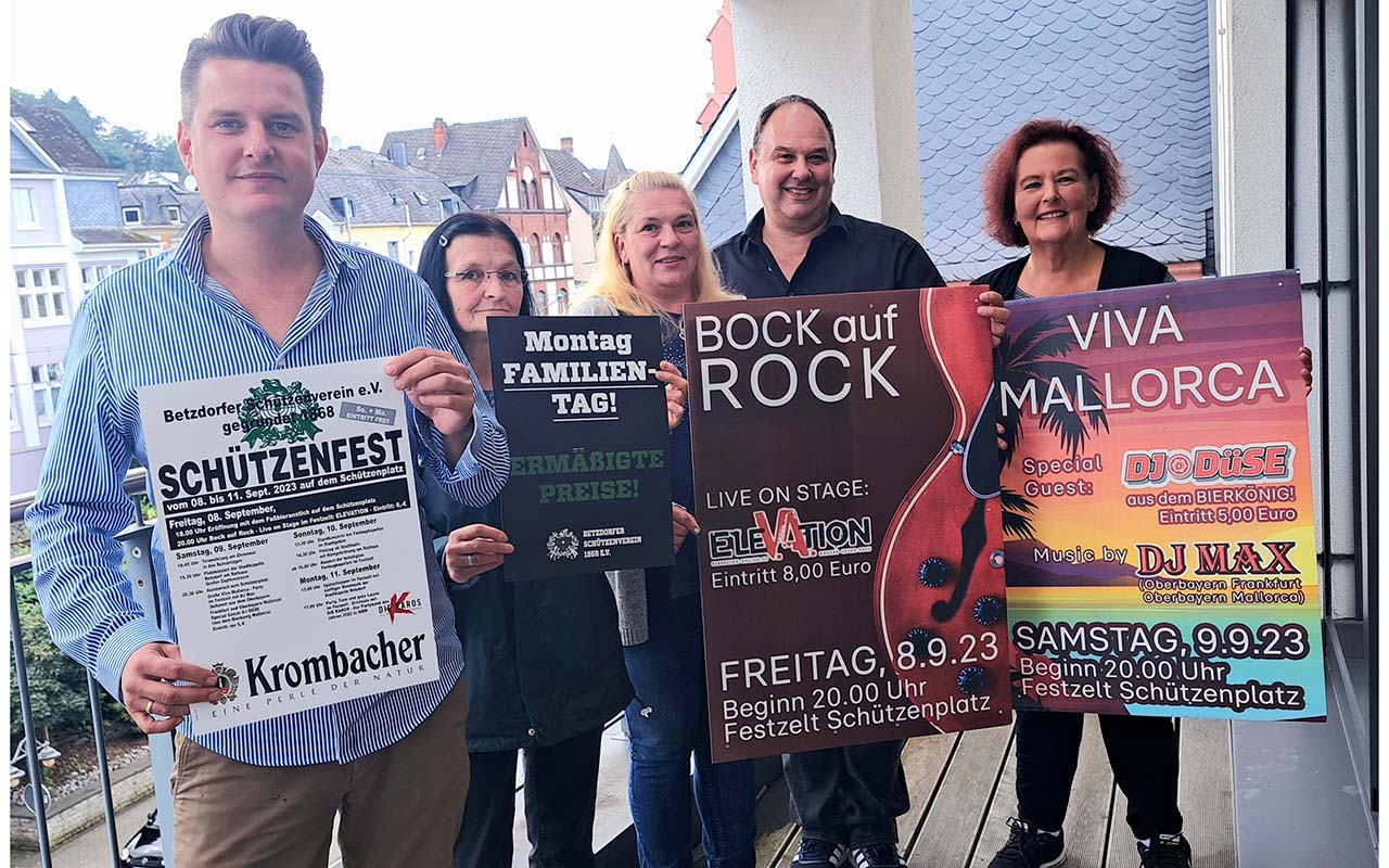 Betzdorf feiert vier Tage Schtzenfest