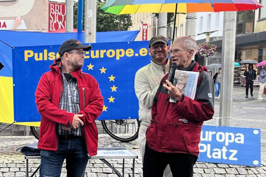 Pulse of Europe Neuwied: Rheinischer Kapitalismus - "Soft oder Hardcore?" 