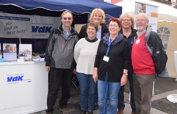 VdK-Kreisverband Neuwied mit Info-Stand vertreten