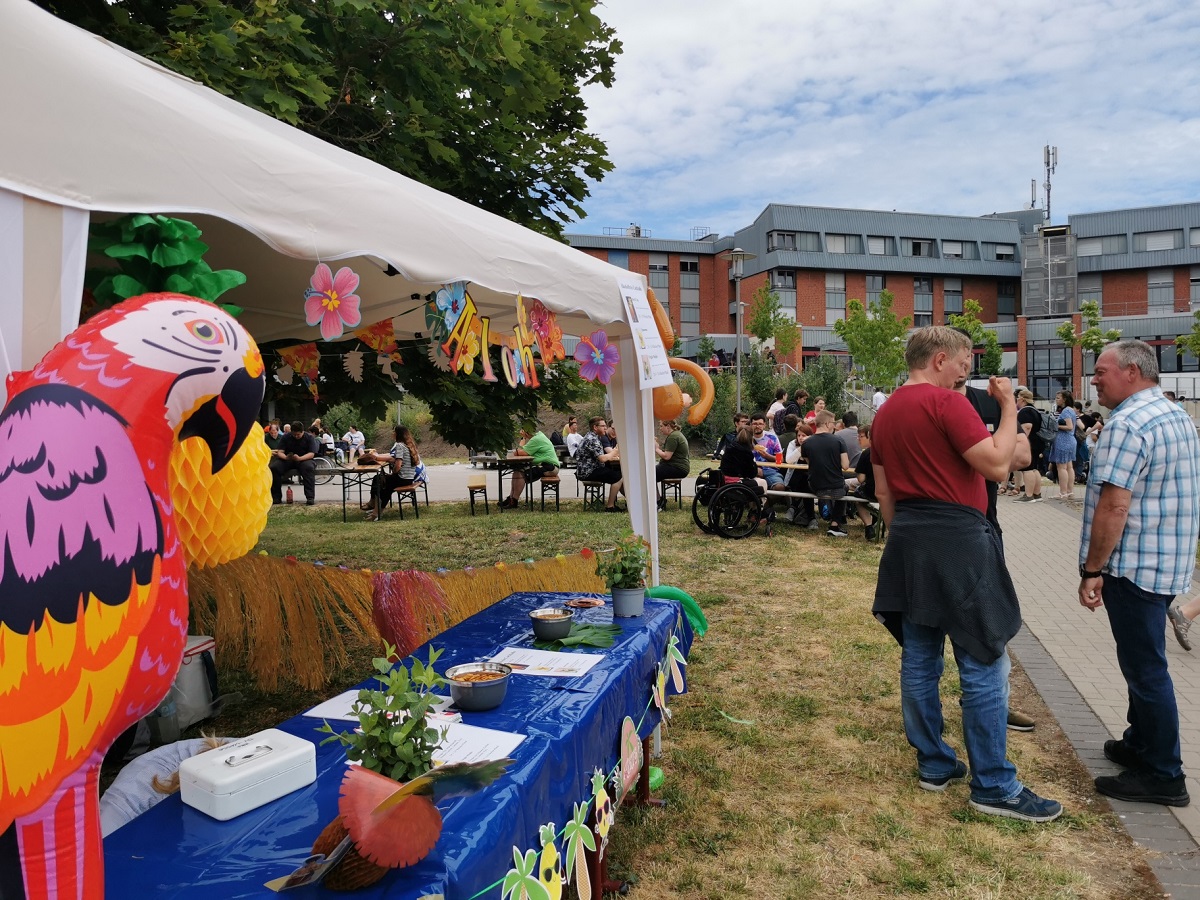 Buntes Sommerfest im BBW Heinrich-Haus