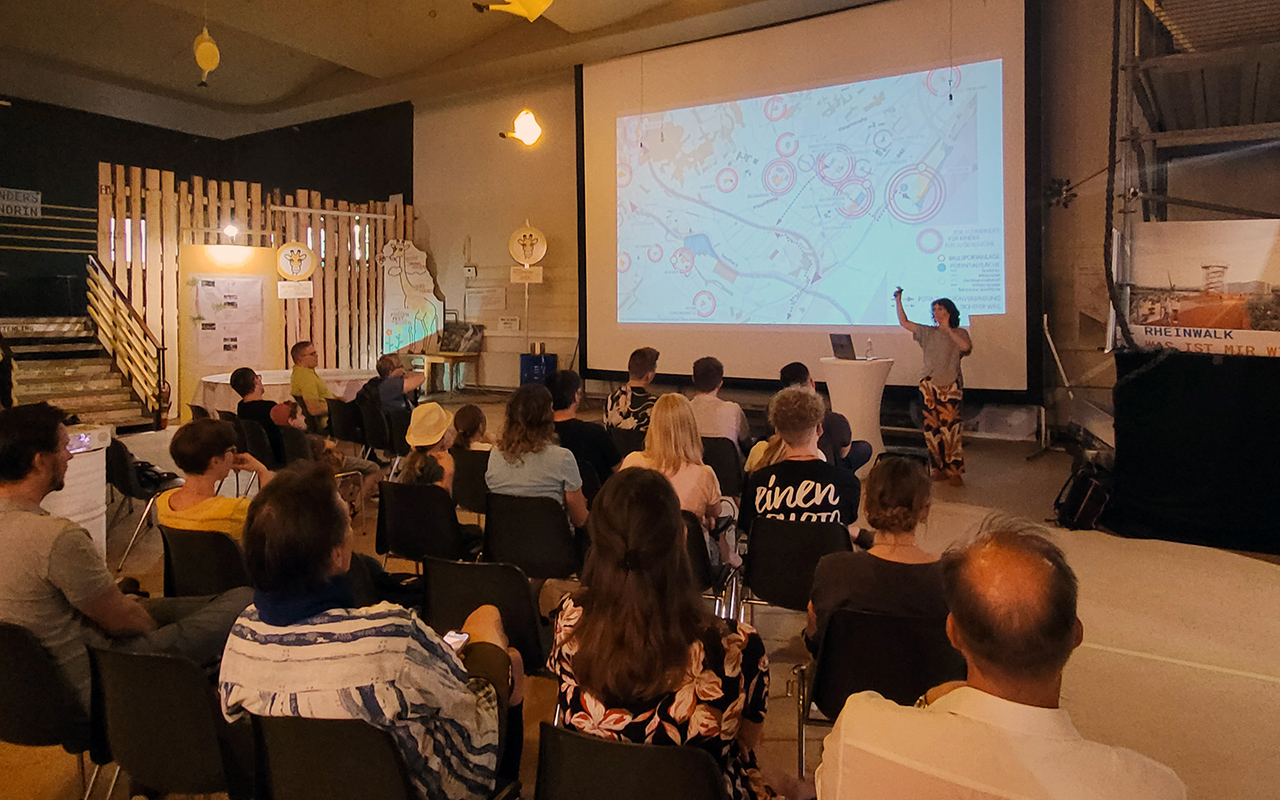 Das Spiel- und Freizeitflchenkonzept fr Bendorf wurde im Ideenkino vorgestellt. (Foto: 