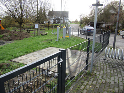 Der Mehrgenerationenplatz in Wickhausen wird im kommenden Jahr fertiggestellt. Foto: Ortsgemeinde