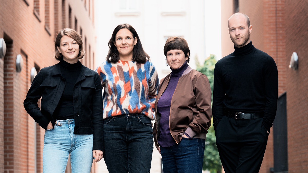 Das "spots"-Team, v.l.: Christin Hosak, Jasmin Rolli, Gabriela Zorn, Lennart Bachmeier (Foto: Deutsche Filmakademie)