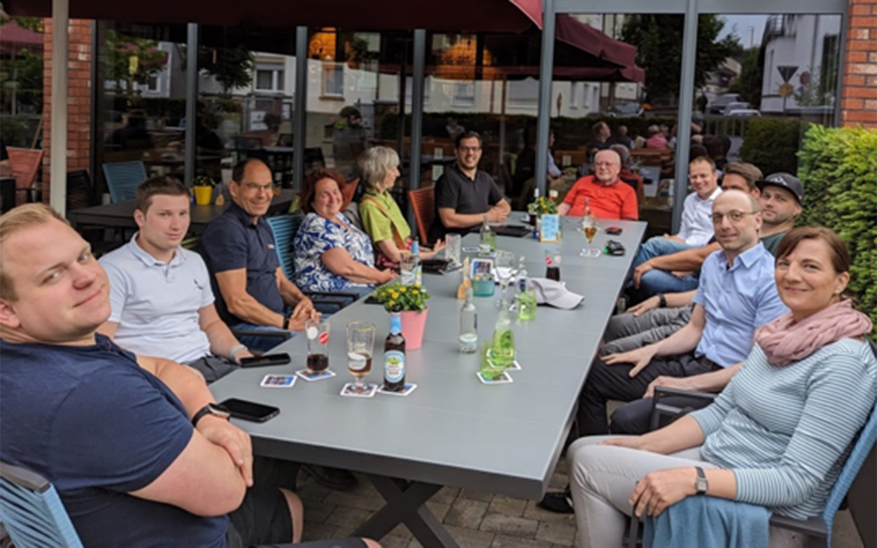 Stammtisch in der Germania im Juni 2023. (Foto: Archiv Digital Stammtisch)