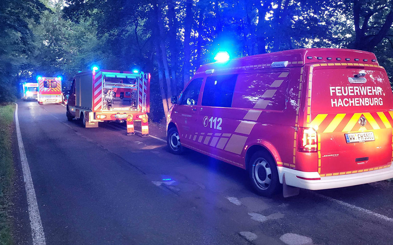 Bei Unfall mit Leichtkraftrad in Steinebach verunglckten zwei Personen schwer