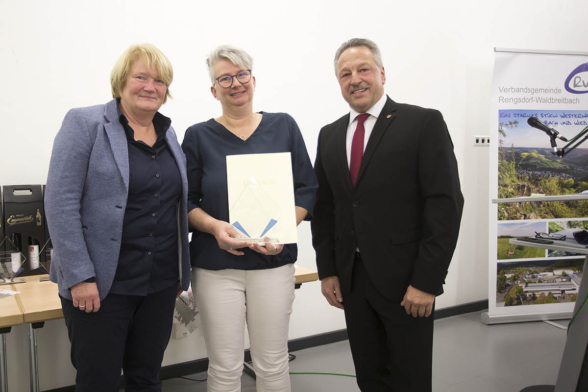 Gabriele Domhardt Straenhaus mit Ehrenamtspreis ausgezeichnet