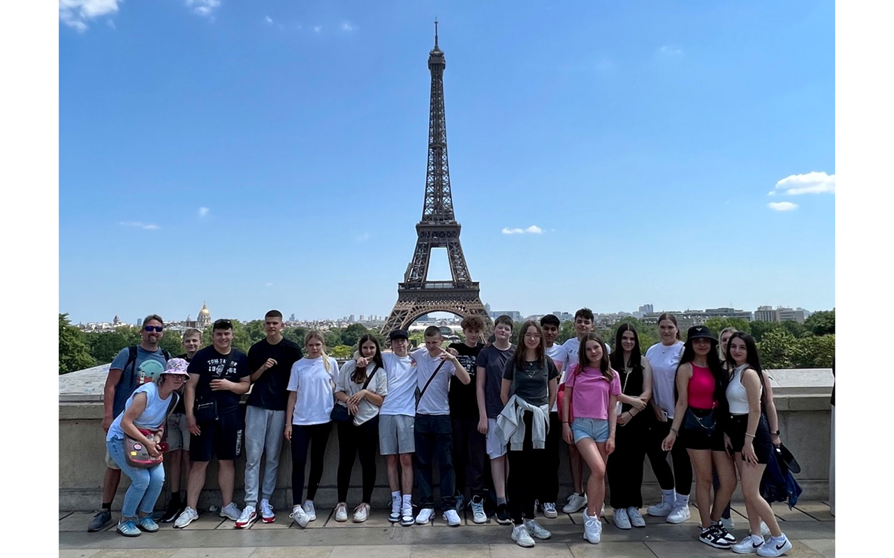 Wissener Realschule plus auf Studienfahrt in Paris