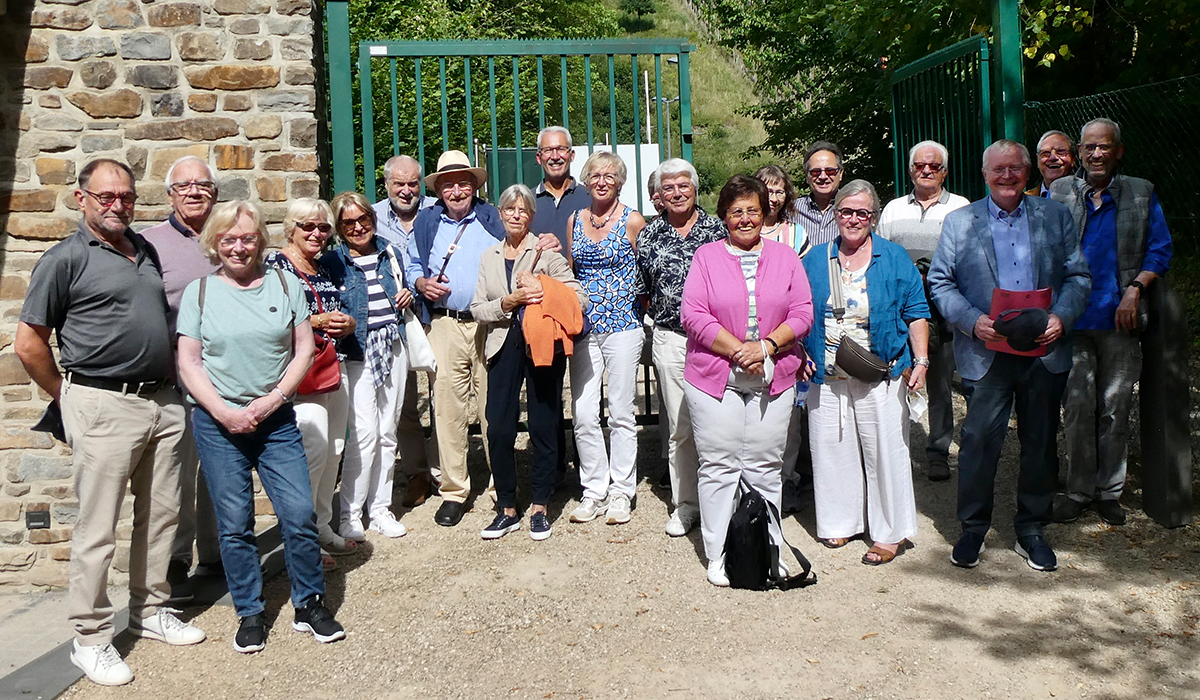 Die Senioren Union besuchte die Dokumentationssttte Regierungsbunker in Ahrweiler. (Foto: Senioren Union CDU)