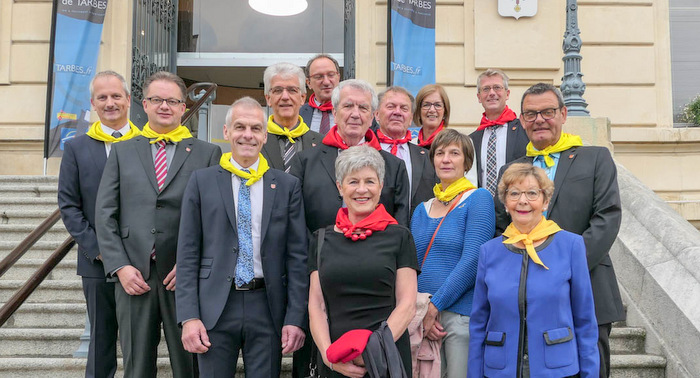 Eine Altenkirchener Delegation besuchte die franzsische Partnerstadt Tarbes. (Foto: privat) 