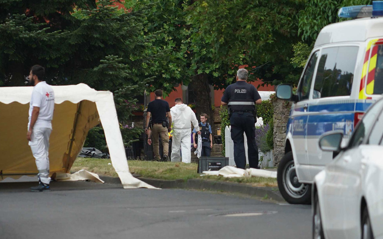 Der Tatort war in Bad Hnningen nach der Tat abgesperrt worden. (Archivfoto: Uwe Schumann)