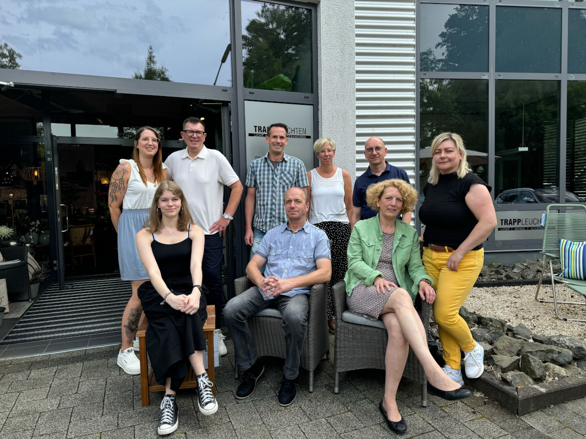 Alexander Trapp (2.v.r.) mit seinem Team. (Foto: Jenny Patt)