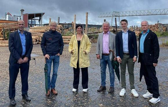 Liberale besuchten Sgewerk in Oberhonnefeld