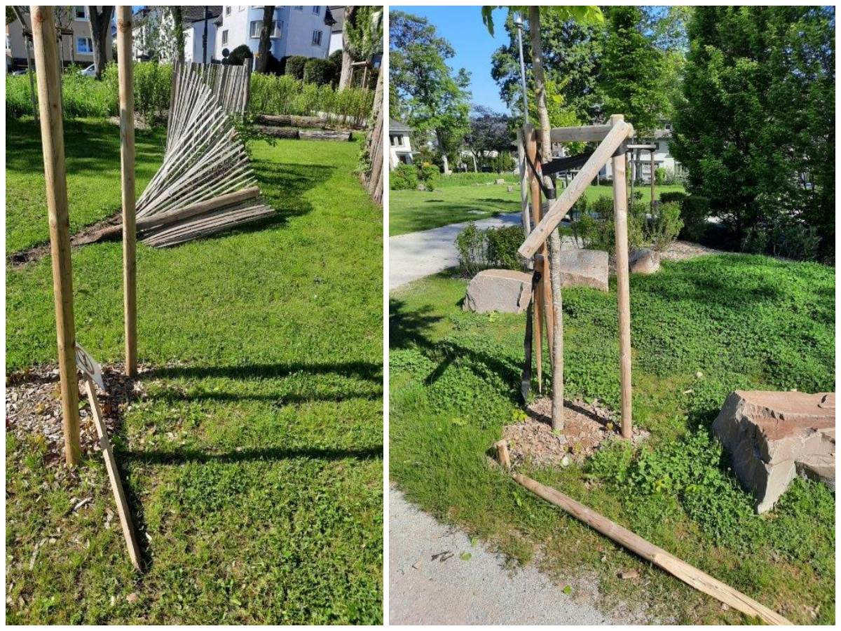 Wissen: Vandalismus im Mehrgenerationenpark 