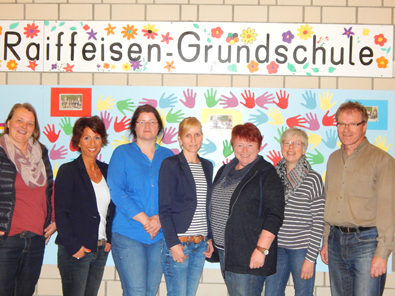 Der neue Vorstand. Foto: Schule