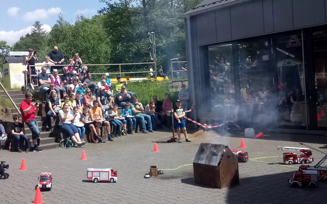 Modell Truck Freunde Siegtal zu Gast im Technikmuseum Freudenberg