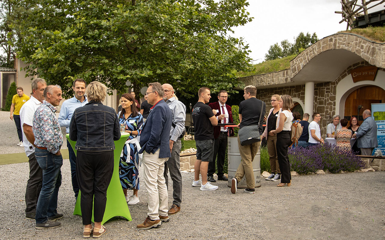 Bei der Weller Helfen Business Night wurde genetzwerkelt. (Foto: MSM Foto-Team)