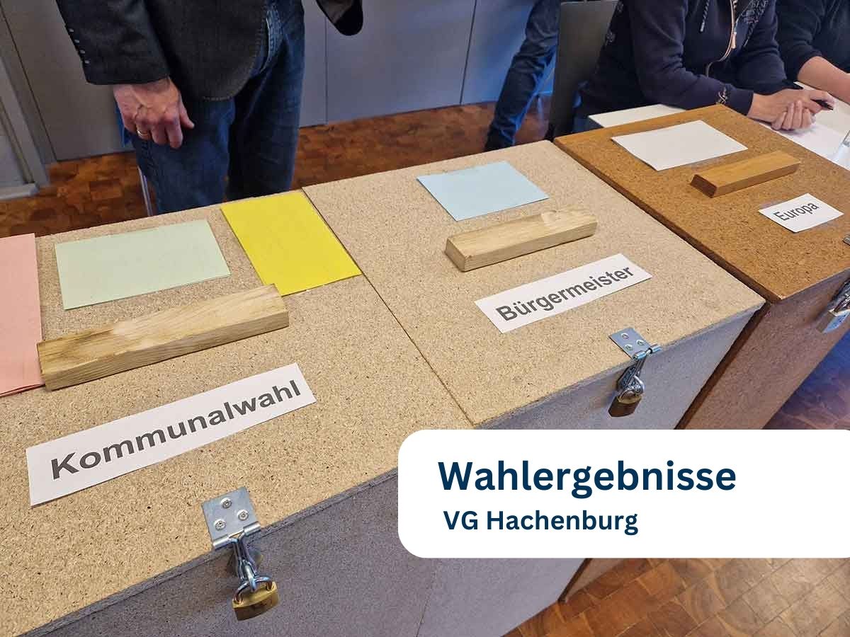 Ergebnisse der Kommunalwahl 2024 in der Verbandsgemeinde Hachenburg
