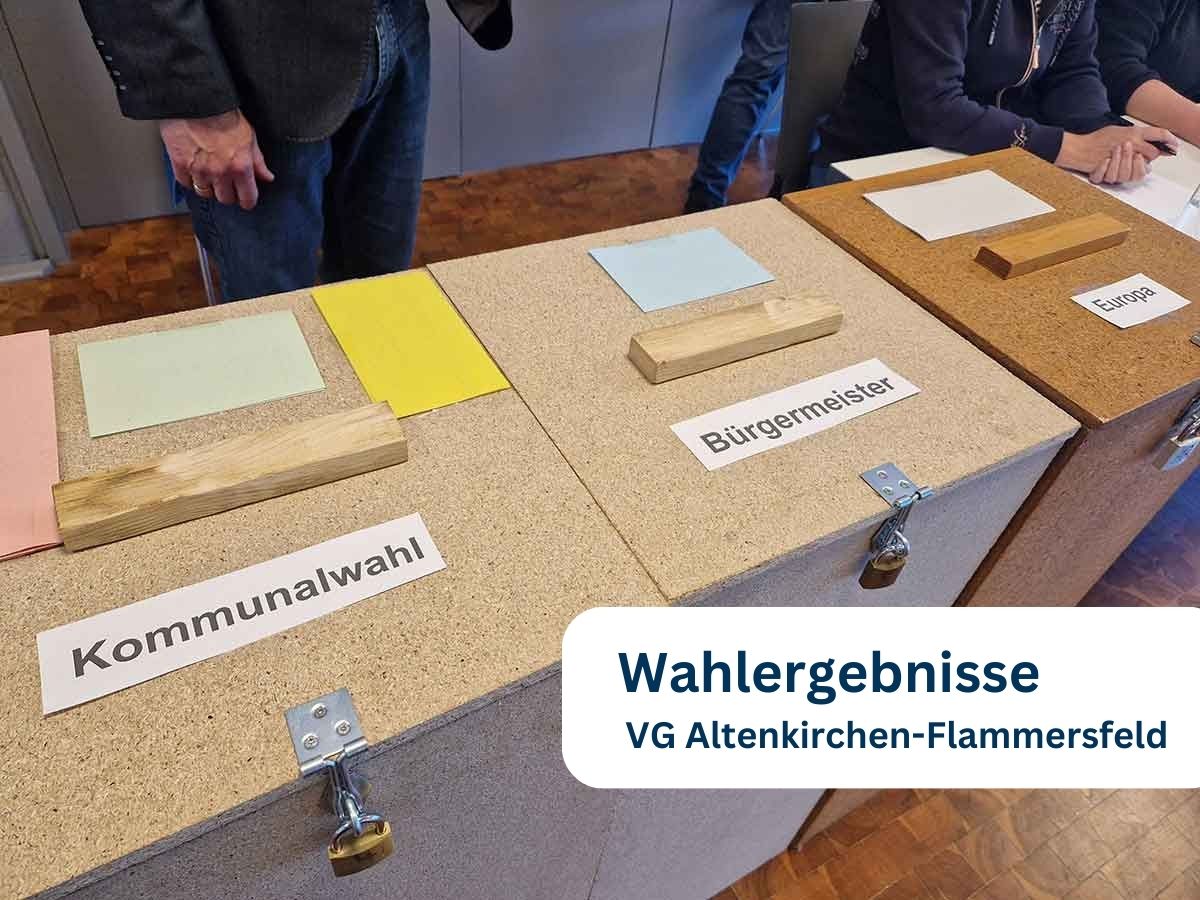 Ergebnisse der Kommunalwahl 2024 in der Verbandsgemeinde Altenkirchen-Flammersfeld