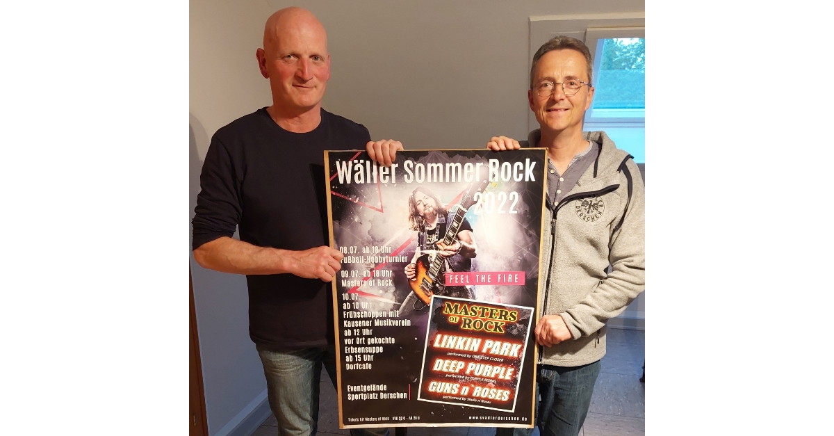 "Wller Sommer Rock" in Derschen am zweiten Juliwochenende 