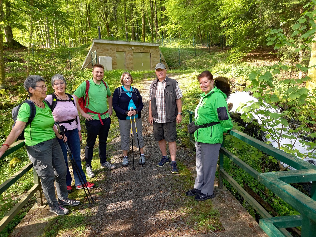 "Rund ums Wasser": Westerwaldverein Bad Marienberg begab sich auf eine Wanderung 