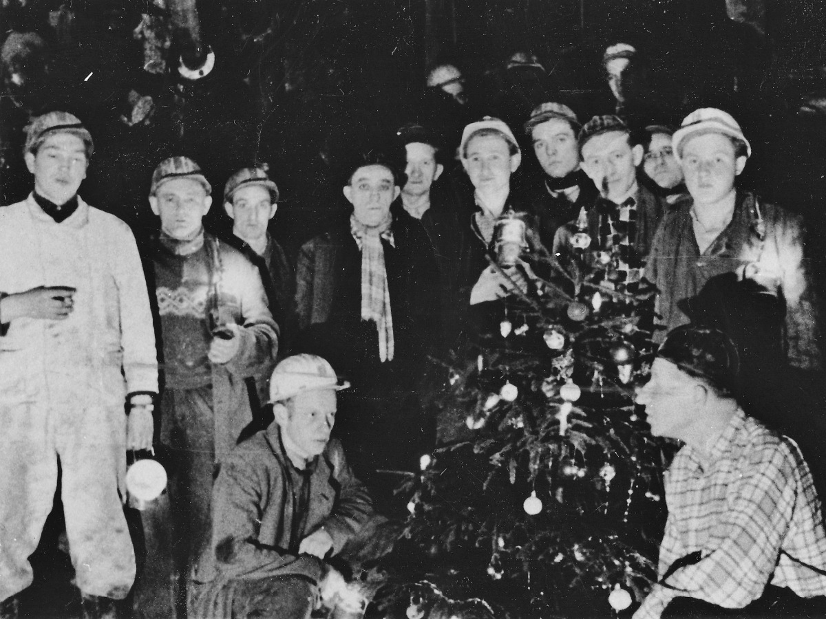 Vor genau 60 Jahren in Katzwinkel: So feierten die Bergleute Weihnachten unter Tage 
