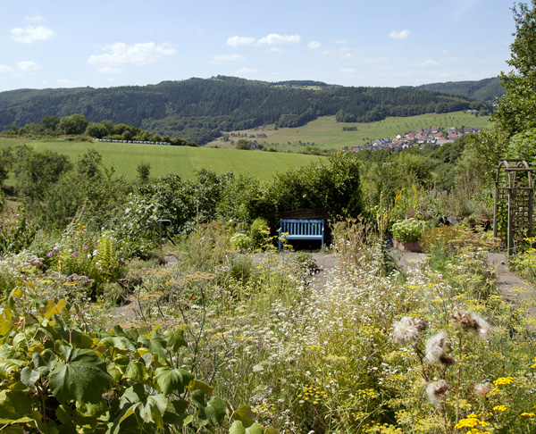 Im Klostergarten der Waldbreitbacher Franziskanerinnen finden regelmig verschiedene Veranstaltungen statt. Foto: Privat